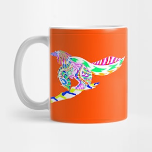 Caihong juji the lridiscent dinosaur bird ecopop Mug